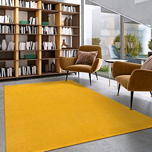 Impression Kurzflor-Wohnzimmerteppich - Schlichte Moderne Teppiche für Schlafzimmer, Büro, Flur,...