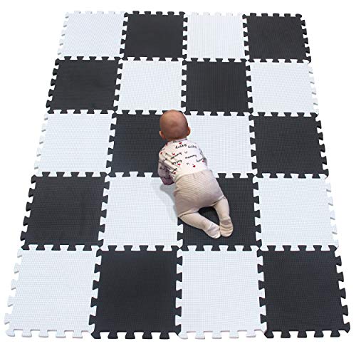 YIMINYUER Kinderspielteppich Spielmatte Puzzleteppich Schaumstoffmatte schadstofffrei für Baby...